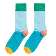 Socks, Women's Colour Block - Bigger Splash